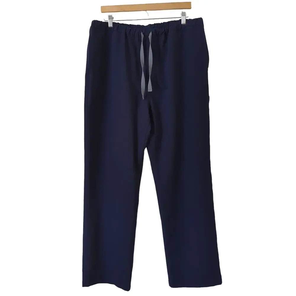 Figs Technical Collection Scrub Pants XXL Men's Navy Blue Hospital Doctor Nurse